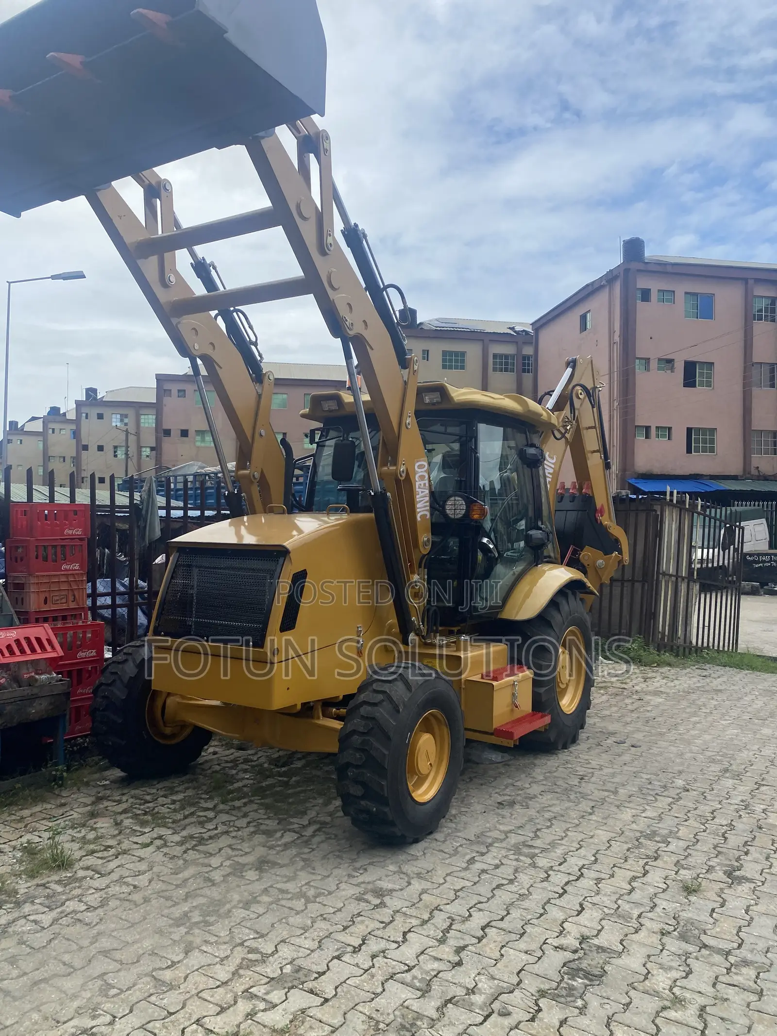 Backhoe Loader Machine