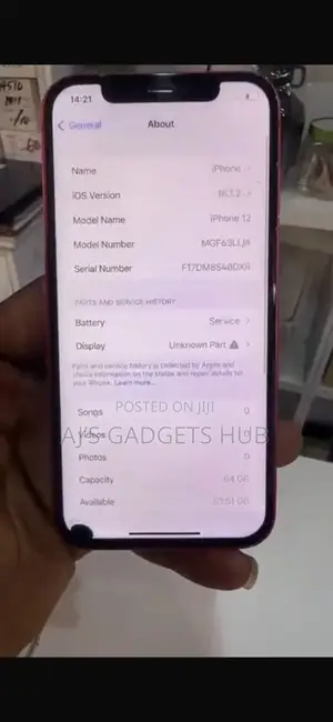 Apple iPhone 12 64 GB Red