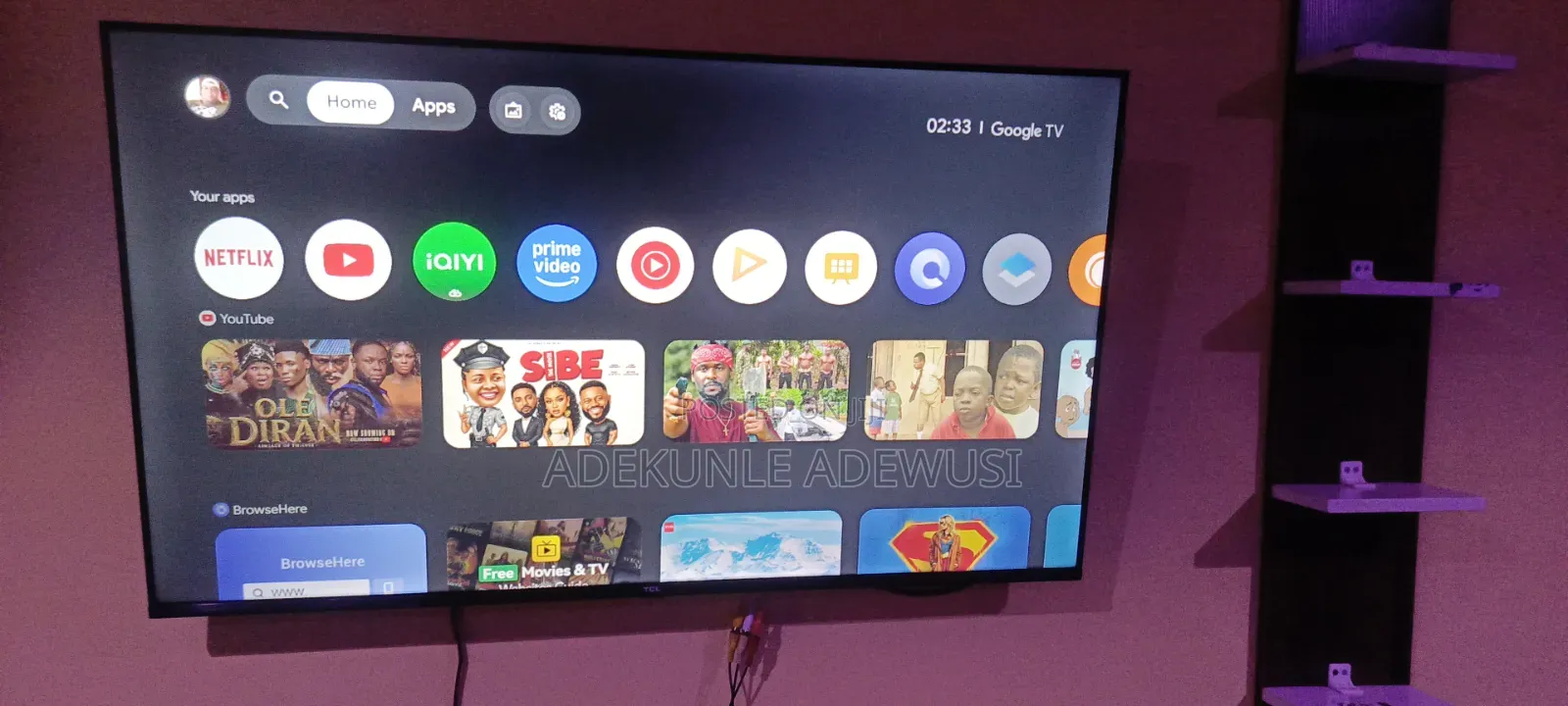 Original TCL Google TV