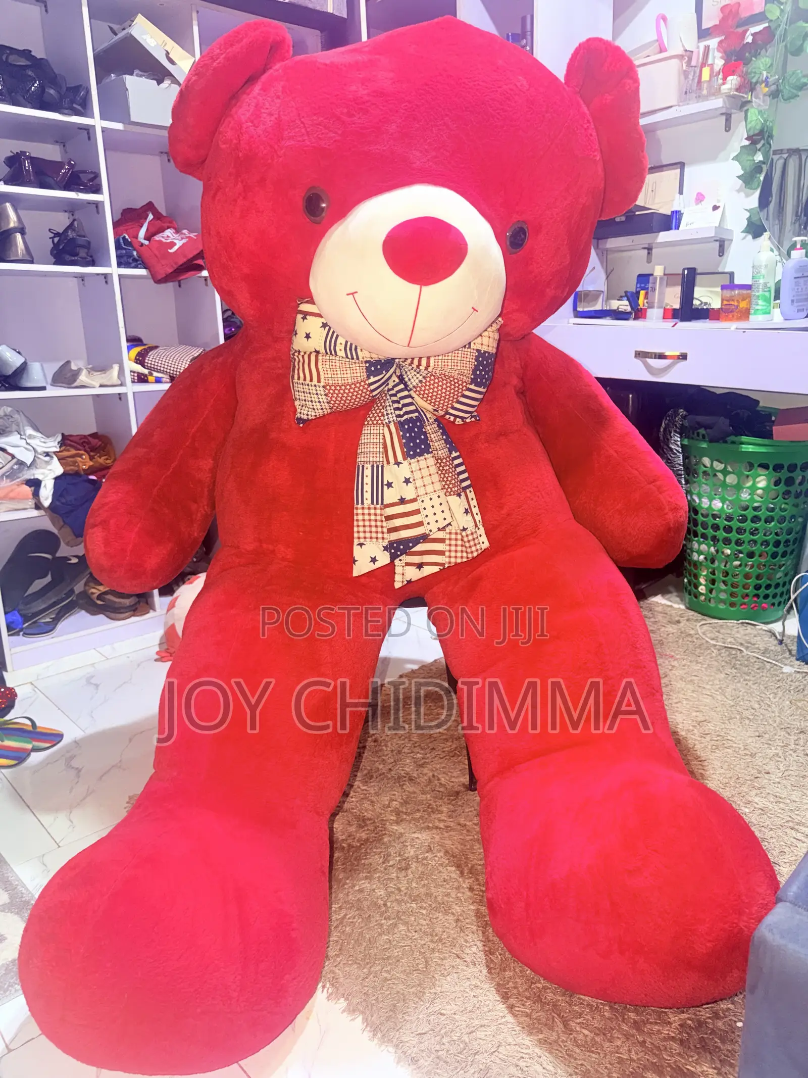 Giant Size Teddy Bear and Medium Sized