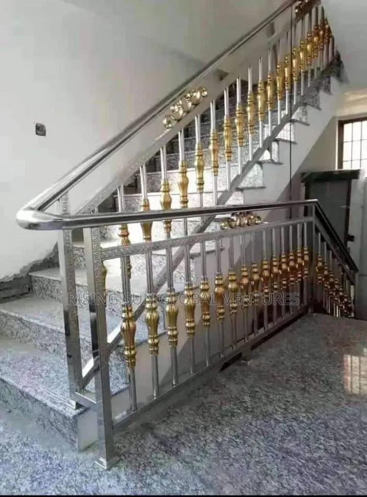 Gold Design Stainless Steel Hand Rails