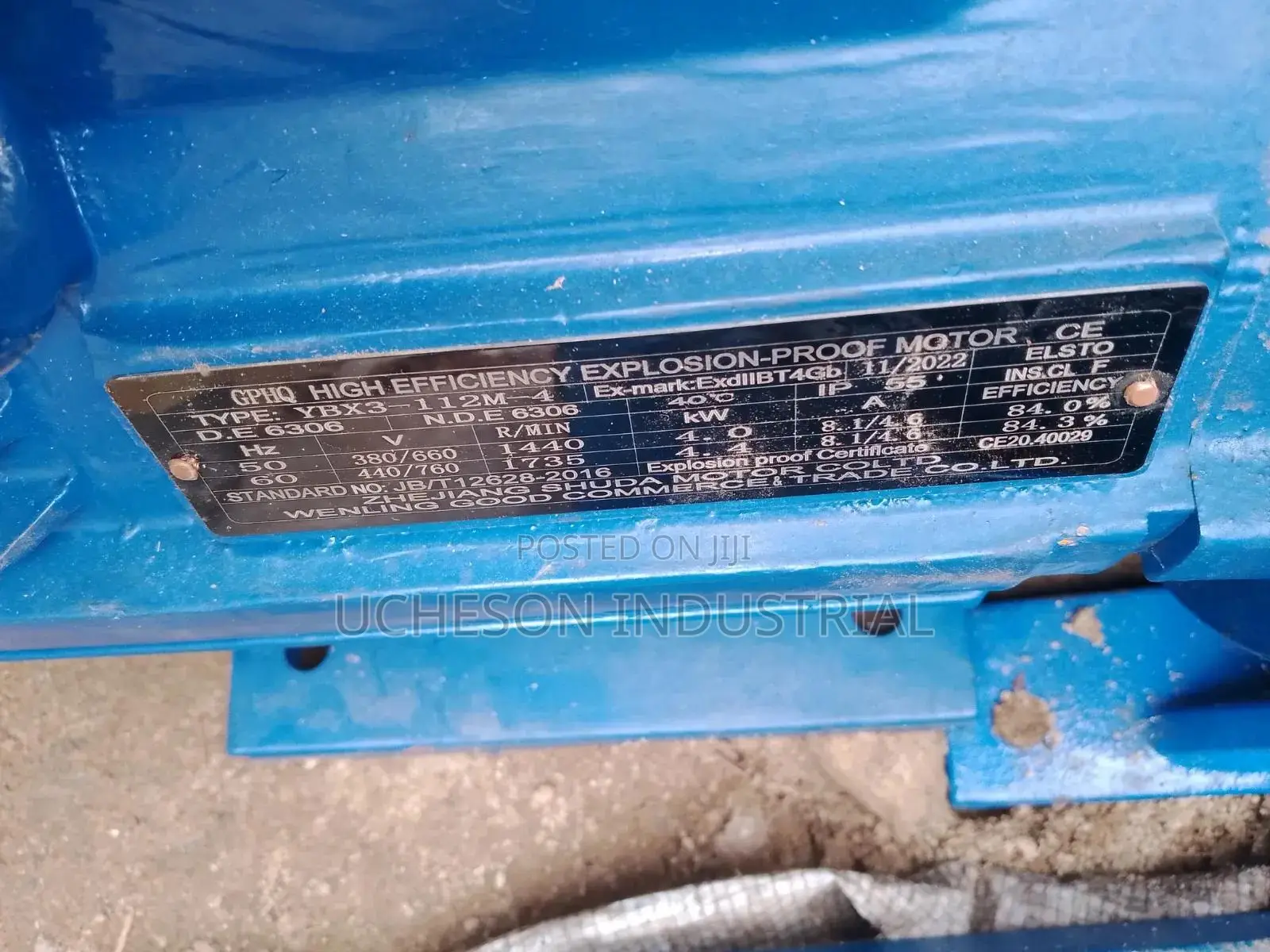 4kw Ex With Xwd5-7-1 Udl 2.2-4 200-1000rpmGearmotor