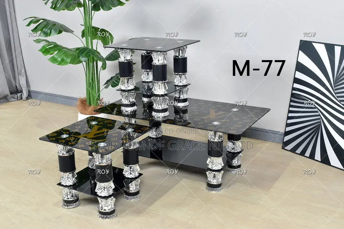 Set of Quality Glass Tables
