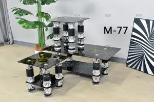 Set of Quality Glass Tables