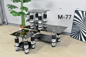 Set of Quality Glass Tables