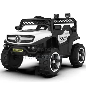 White Mercedes-Benz Jeep Wrangler for Kids Age 1-6 With Remote