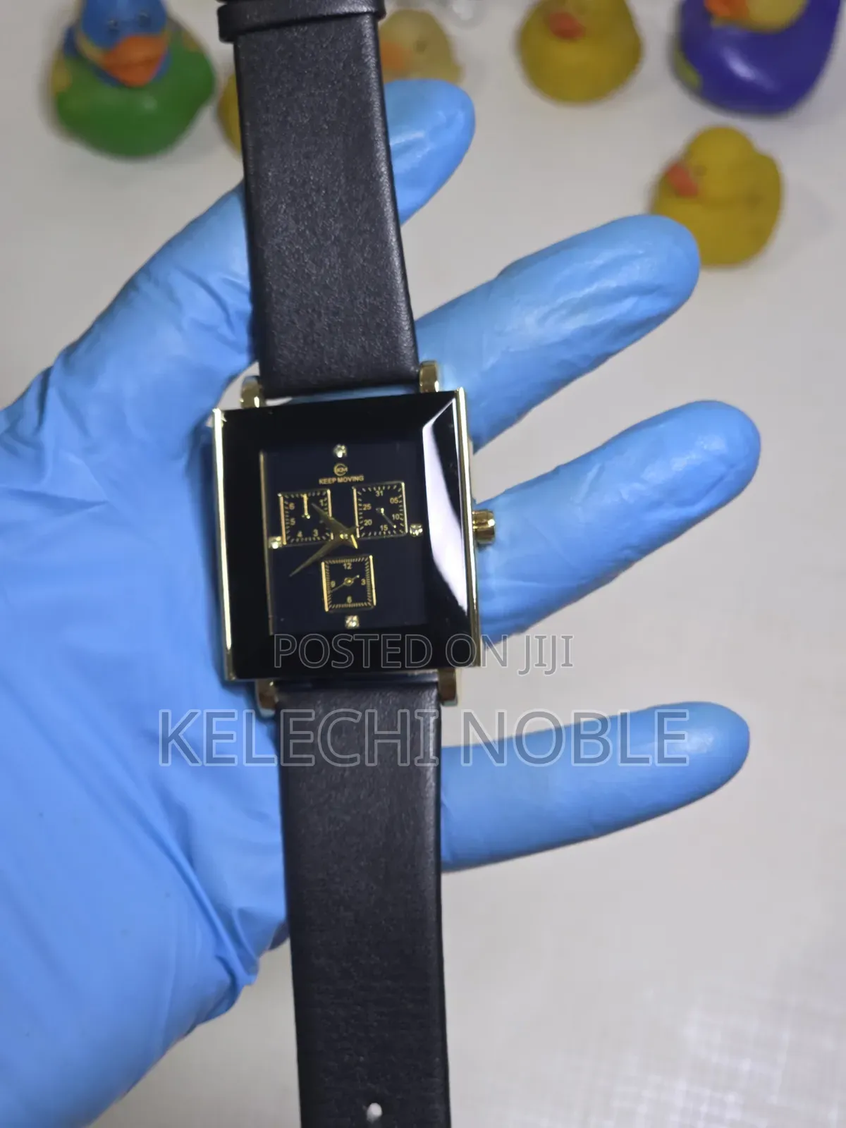 Keep Moving Unisex Watch