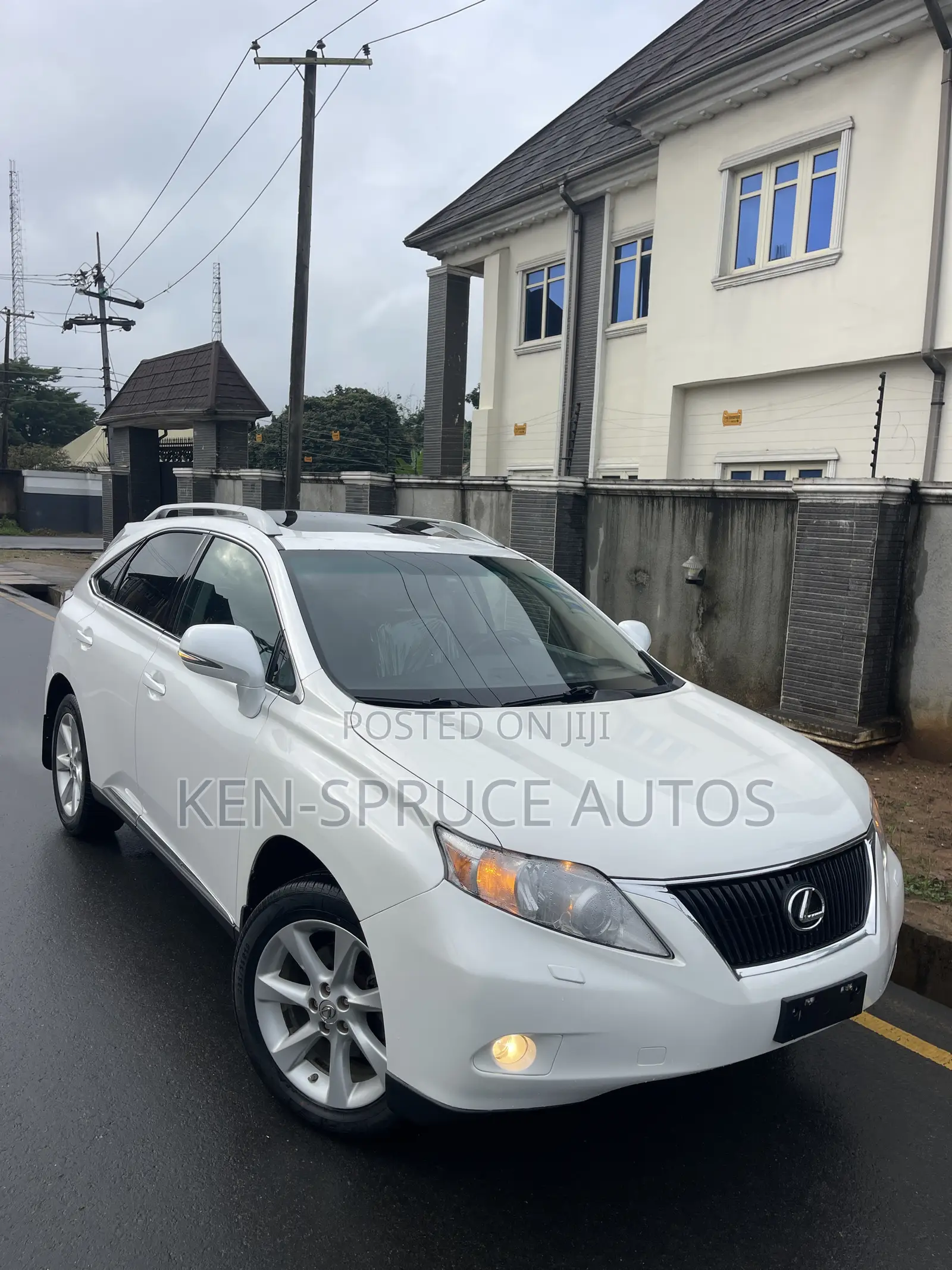Lexus RX 350 AWD 2012 White