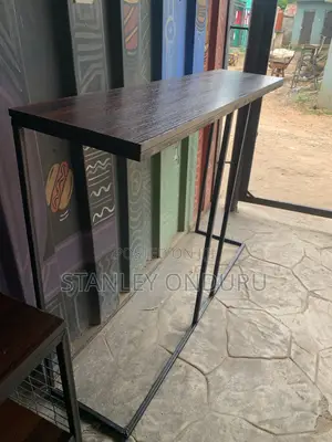 Metal Frame Wall Table