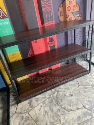 Metal Frame Shelf