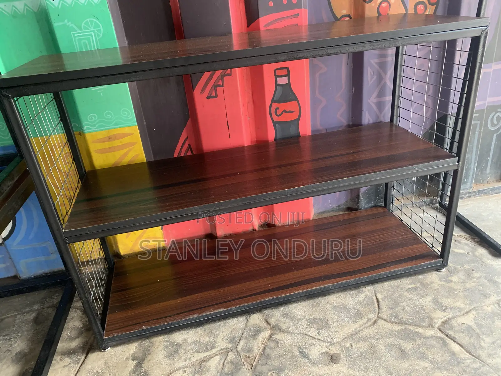 Metal Frame Shelf