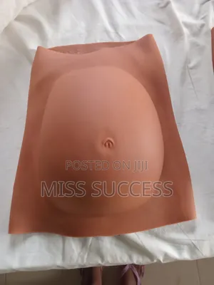 Customized Silicone Fake Pregnancy With Linea Nigra