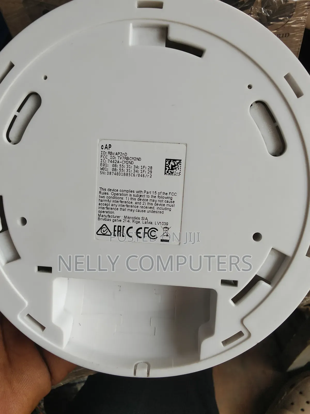 MikroTik cAP (Model RBcAP2nD)
