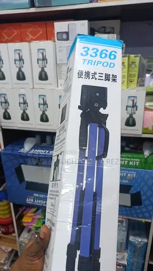 3366 Tripod Stand – Portable Adjustable Camera Phone Stand