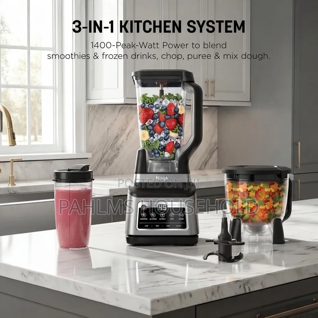 Ninja 3in1 Auto-iQ Blender - Food Processor