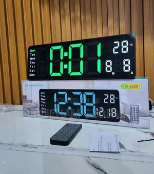Digital Alarm Clock With Remote