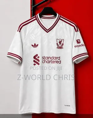 Original Quality Liverpool Official 26/27 Away White Jersey