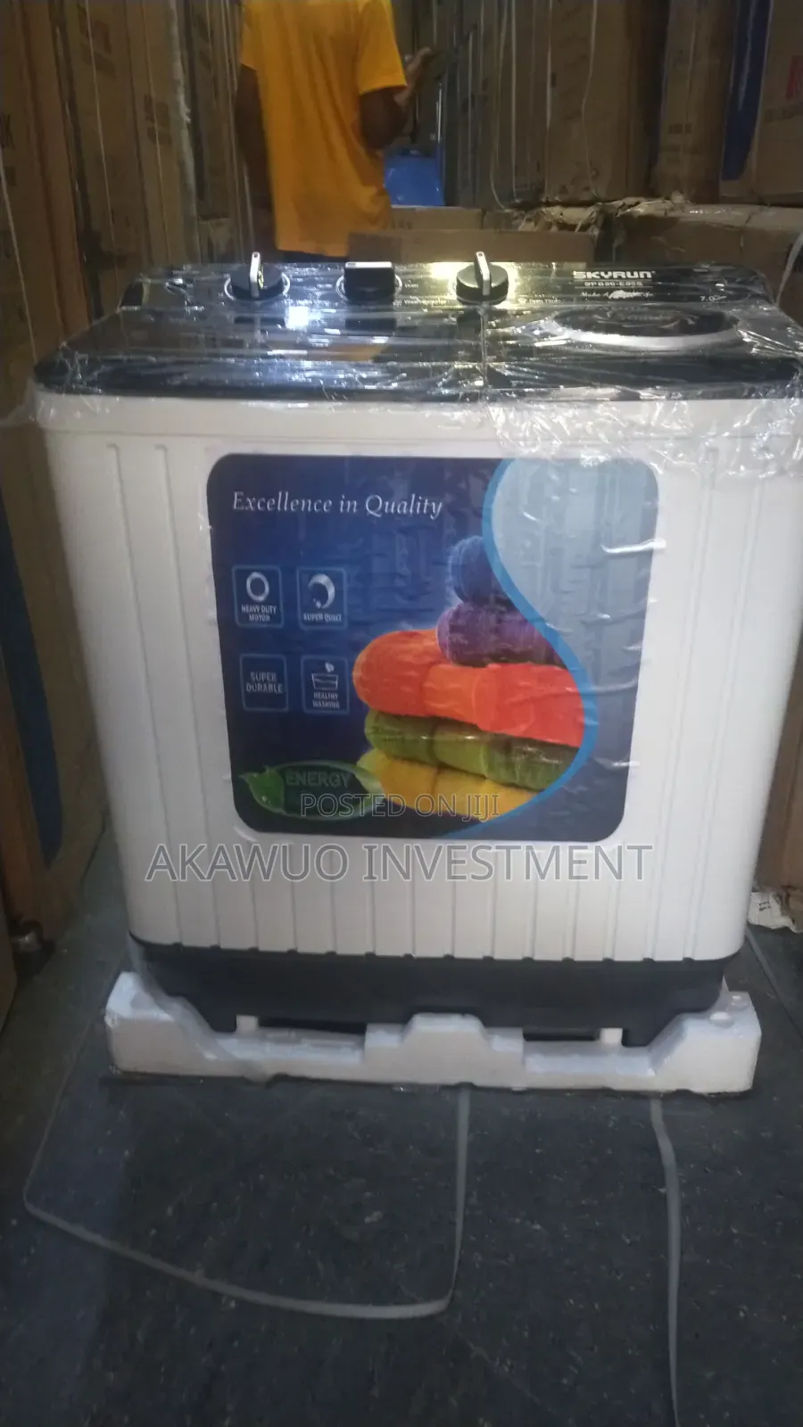 Sky Run Washing Machine Automatic 8kg