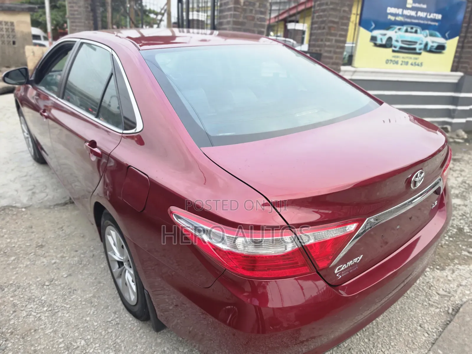 Toyota Camry 2015 Red