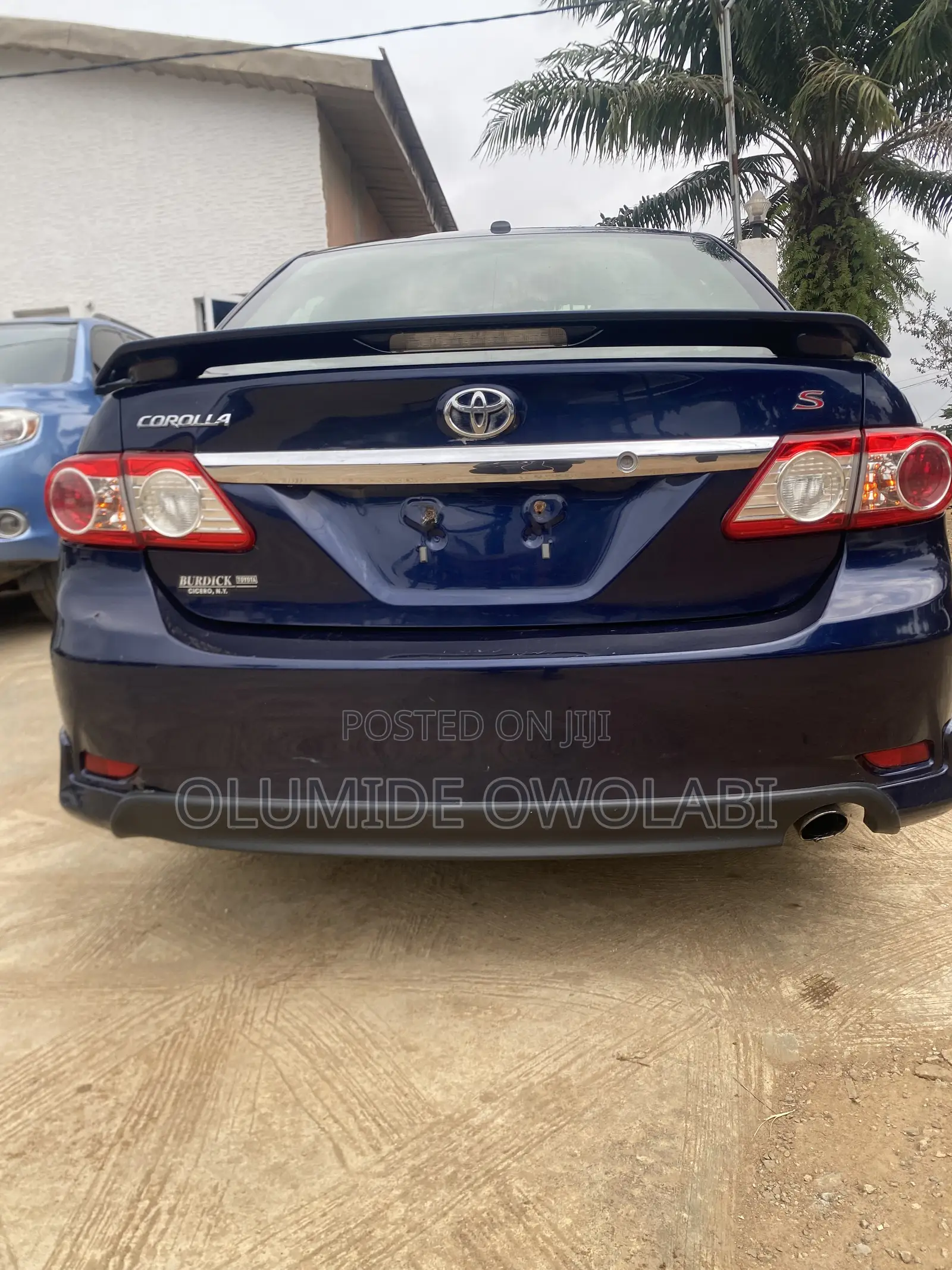 Toyota Corolla 2012 Blue