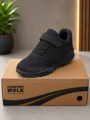 Quality Black Unisex Fashion Sneakers
