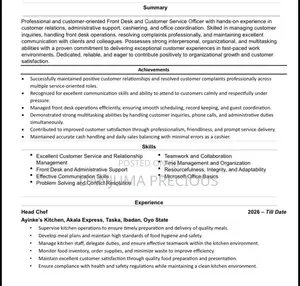 Job With Good Pay and Accommodation