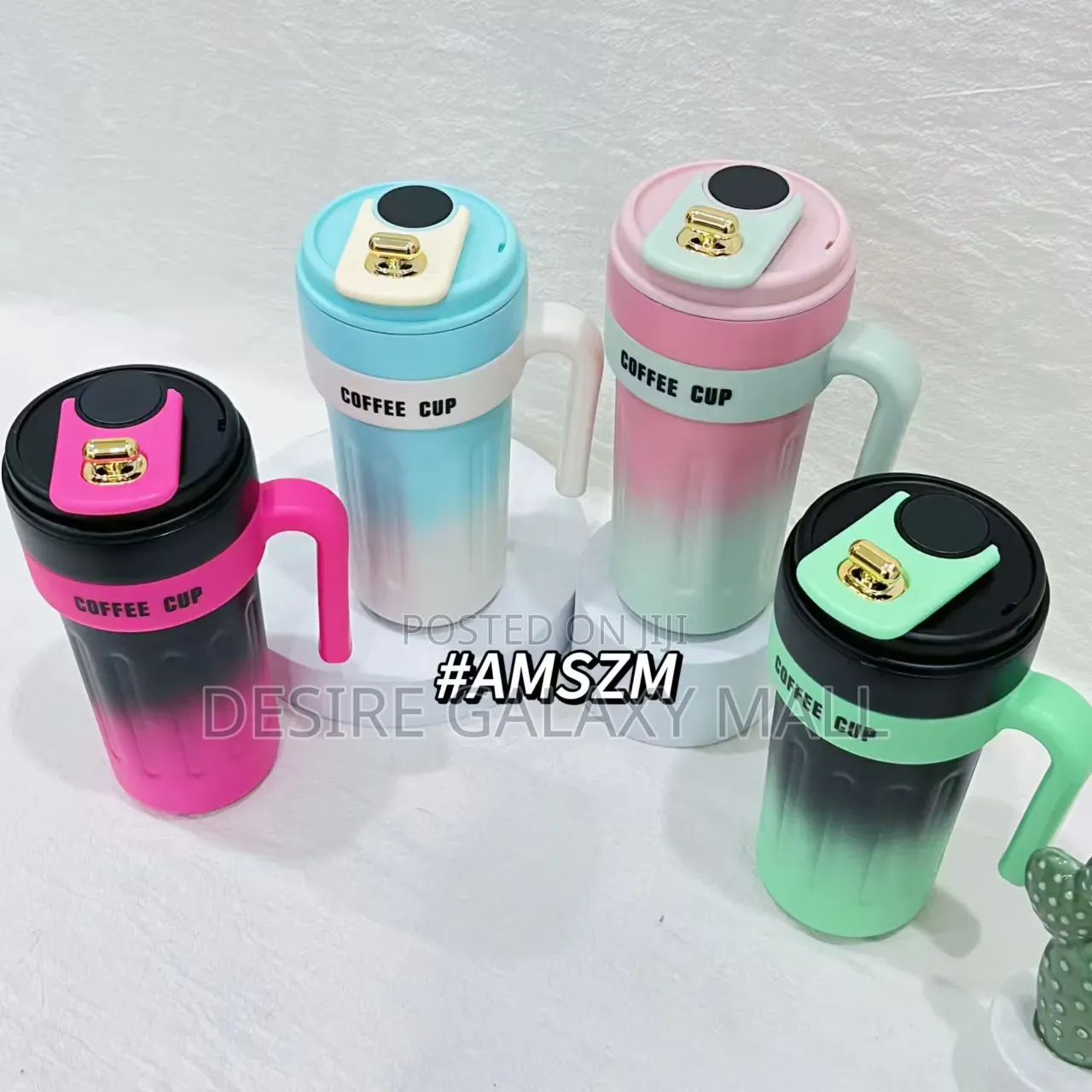 650ml Smart Coffee Temperature Display Portable Coffee Cups