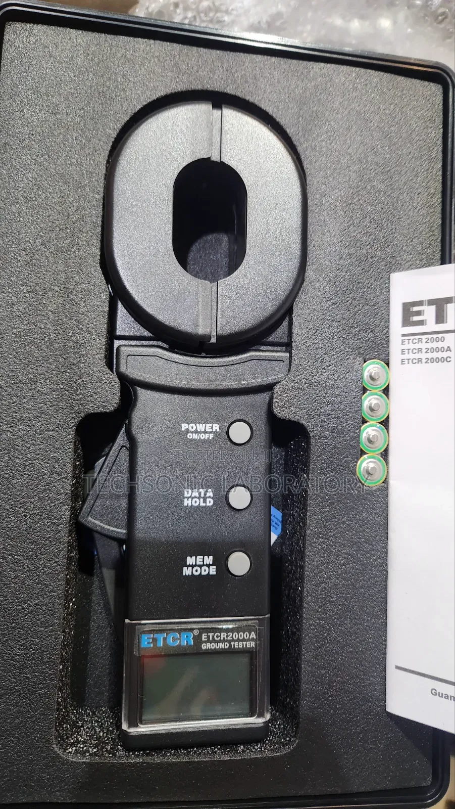 Etcr 2000a Ground Resistance Tester