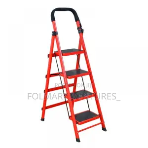 4-Tier Folding Ladder Stool