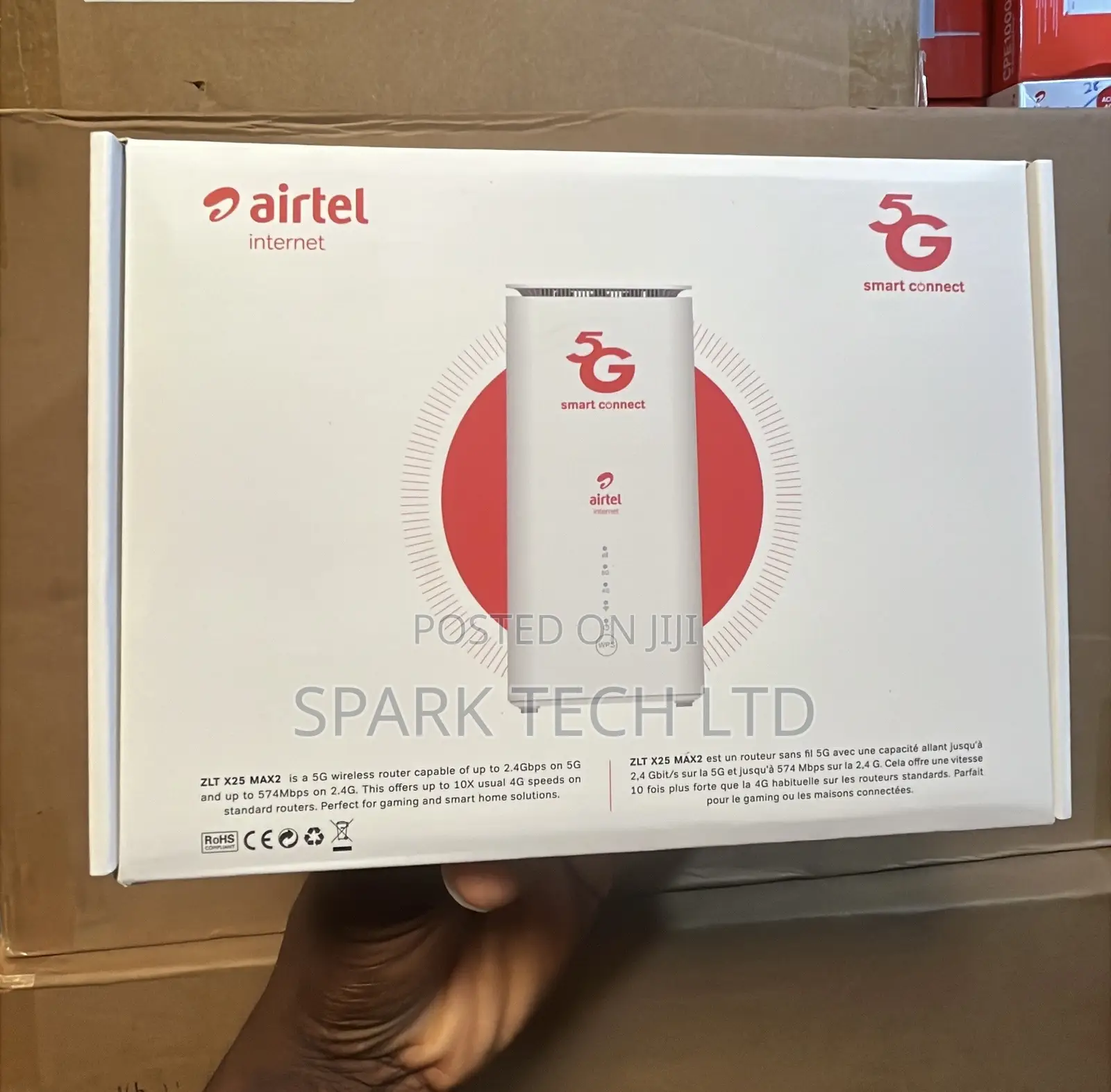 Airtel Universal 5g Smart Box Router