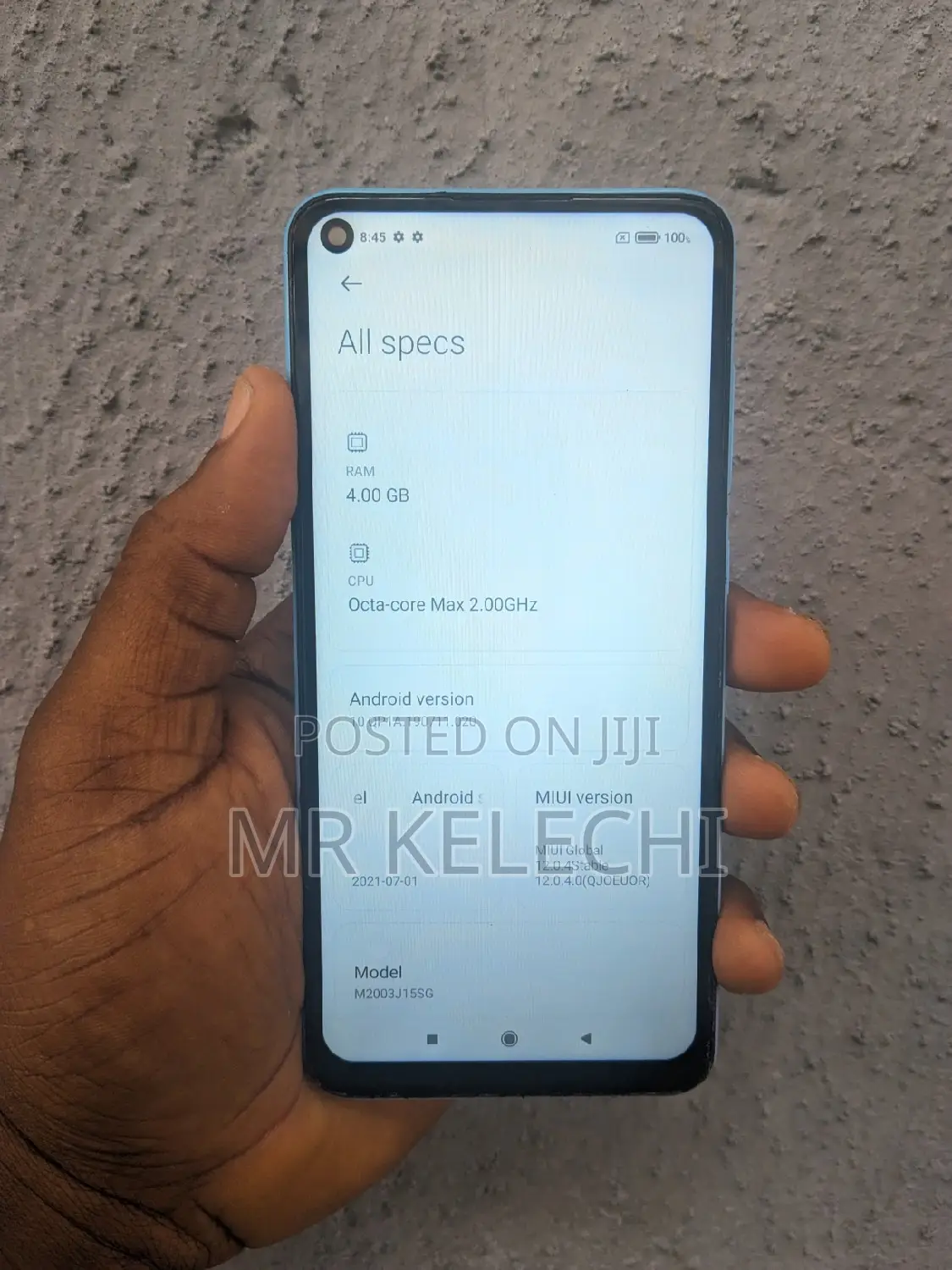 Xiaomi Redmi Note 9 128 GB Gray