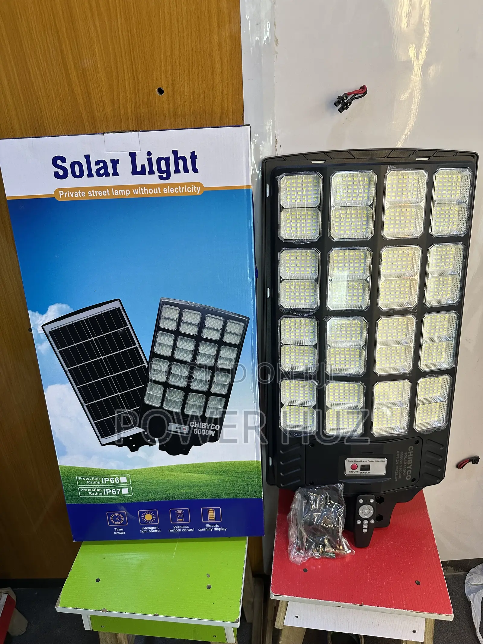 6000w Soler Street Lights
