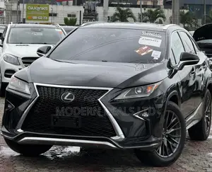 Lexus RX 350 F Sport AWD 2016 Black