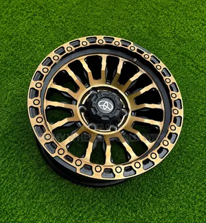 17inche for Newer Model Offroad Black With Golden Color