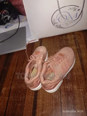 Neatly Used Pink Sneakers