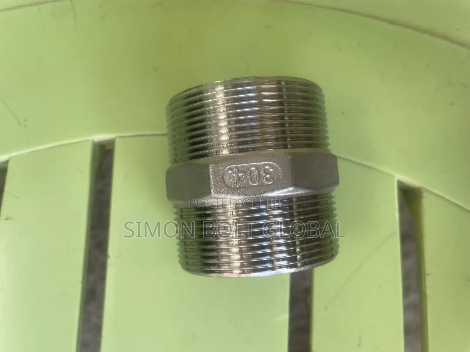 Stainless Steel Nipple Threaded