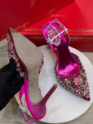 Luxury Studed Rene Heels