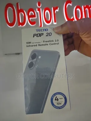 New Tecno Pop 20 128 GB Black