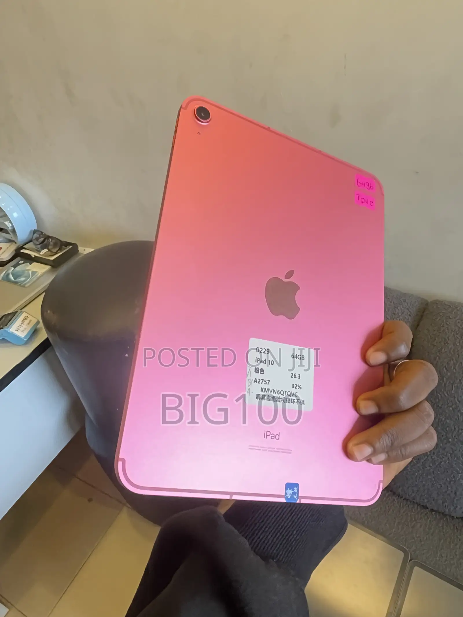Apple iPad 10.2 (2021) 64 GB Pink