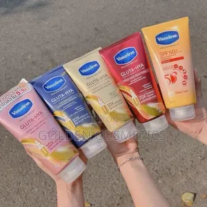 Vaseline Gluta Body Serum Lotion by 1pcs