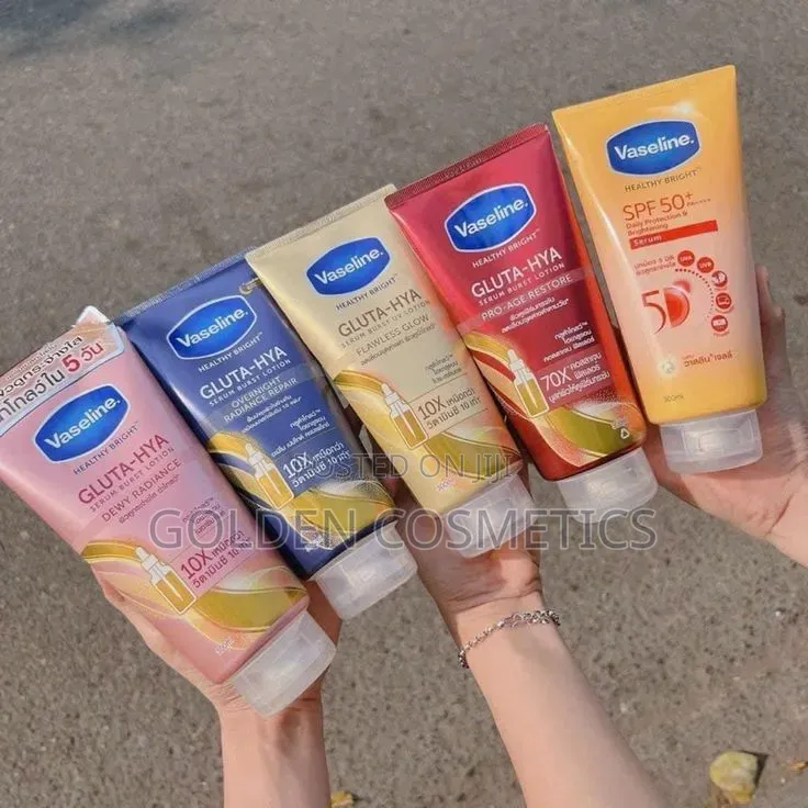 Vaseline Gluta Body Serum Lotion by 1pcs