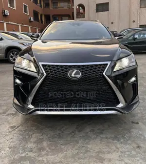 Lexus RX 350 F Sport AWD 2016 Black