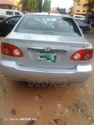 Toyota Corolla 2005 Silver