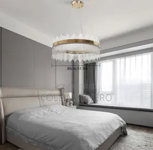 Nordic Lustre Crystal Chandelier Bedroom Led Chandeliers
