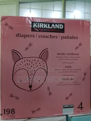 Kirkland Signature Baby Diapers Size 4