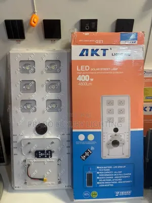 Akt 400w Solar Steel Light
