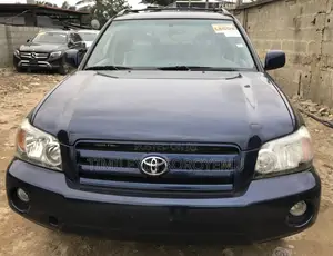 Toyota Highlander V6 2007 Blue