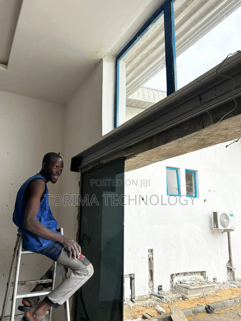 Automatic Sensor Door Installation