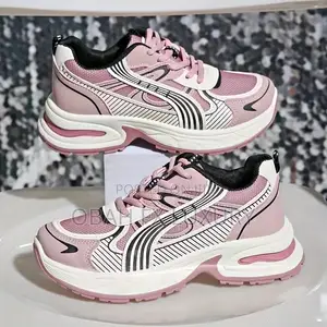 Pink Dny Sneakers Now Available in Store