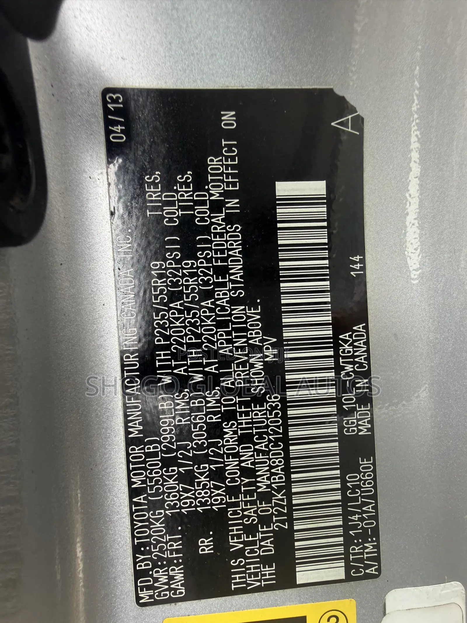 Lexus RX 350 AWD 2013 Silver